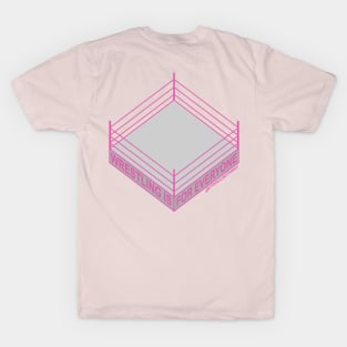 "Wrestling is for Everyone" Pink T-Shirt